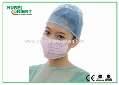 3 Ply Double Elastic Earloop Disposable Folding Flat Face Mask