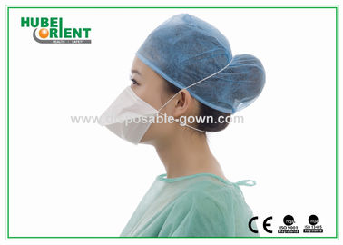 3 Ply White Duck bill FFP Folded Face Mask With Valve or without Valve