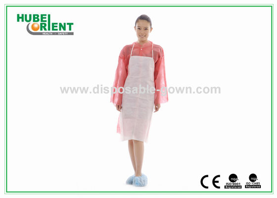 Waterproof Single Use Nonwoven Apron For Protection Body