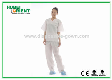 CE MDR Antibacterial Medical SMS Disposable Pajamas For Hospital