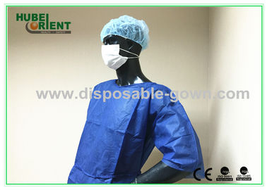 Non Stimulating Nonwoven Disposable Hospital Gowns With Waist Ties