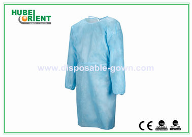 Disposable Nonwoven SMS Medical Isolation Gown With Long Sleeves