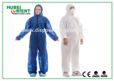 55g/m2 Nonwoven SMS Disposable Medical Coveralls