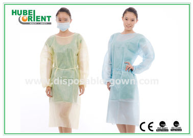 Glass Fiber Free Adjustable Wrist Disposable Isolation Gowns