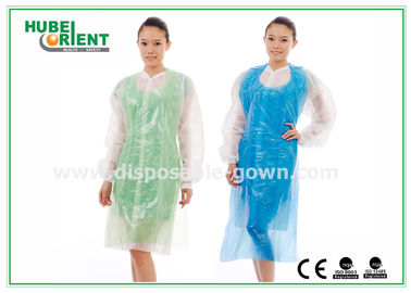 Non Toxic Smooth Surface Thickness 0.08mm Disposable PE Apron