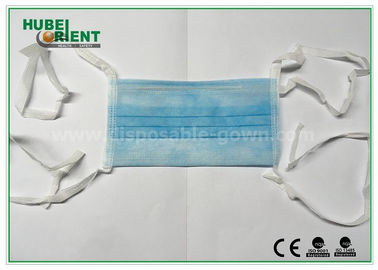 Non Stimulating Nonwoven Disposable Tie On Face Mask