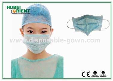 Three Layers Disposable Use Approved EN14683 Surgical Face Mask With Earloop By Non-woven