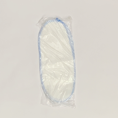 Beauty Salon Disposable Whole Top PP Nonwoven Slippers With Blue Thread Sewing
