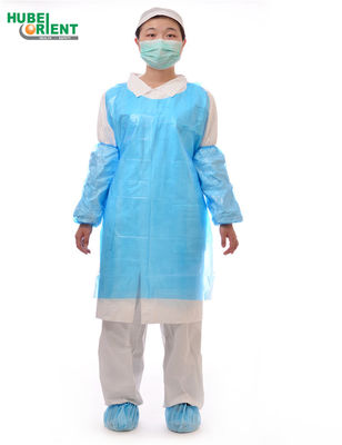 Non Toxic Smooth Surface Thickness 0.08mm Disposable PE Apron