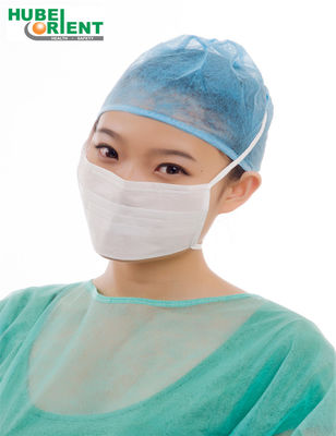 Approved CE MDR Daily Protection Tie On Disposable Face Mask 17.5*9.5cm