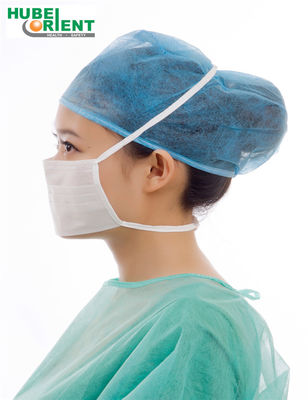 Approved CE MDR Daily Protection Tie On Disposable Face Mask 17.5*9.5cm