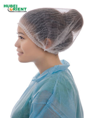 Anti Dust Double Elastic Nonwoven Polypropylene Disposable Mob Cap