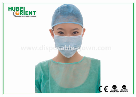 Disposableds Nonwoven Face Mask 3 Ply Medical Face Mask Anti Dust Tie On Face Mask