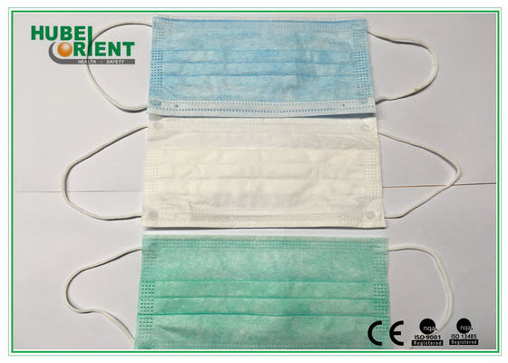 Single Use Medical Face Mask With Earloop For Hospital With FDA UKCA Certificates For Prevent Bacterial And Particle