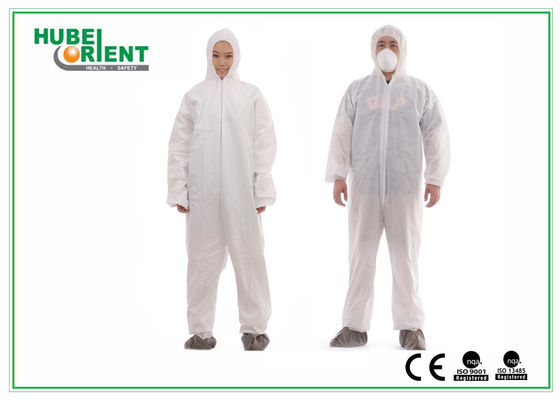Polypropylene SMS Microporous Disposable Protective Coveralls