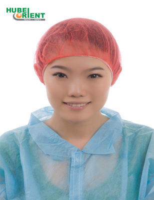 Disposable Soft Non-Woven Polypropylene Surgical Bouffant Cap With Single Elastic