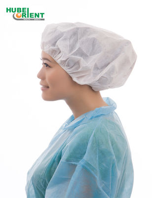 FDA Disposable Medical Round Non Woven Bouffant Cap