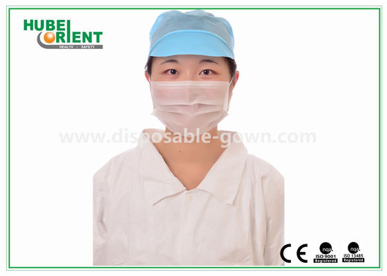 Comfortable Anti Static Single Use Earloop Face Mask