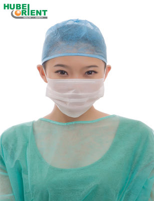 3 Ply Non Woven Anti-Static Odorless Face Mask With Earloop White