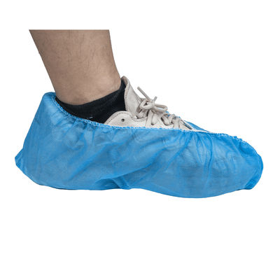 Blue White Green Color Breathable Disposable Non-Woven Shoe Cover for keep clean