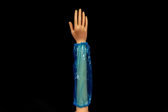 Oil Proof Waterproof Kitchen Use Disposable Plastic PE Oversleeves for Protect Arm