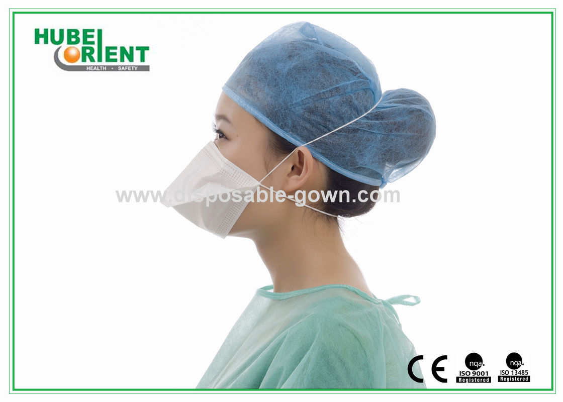 3 Ply White Duck bill FFP Folded Face Mask With Valve or without Valve