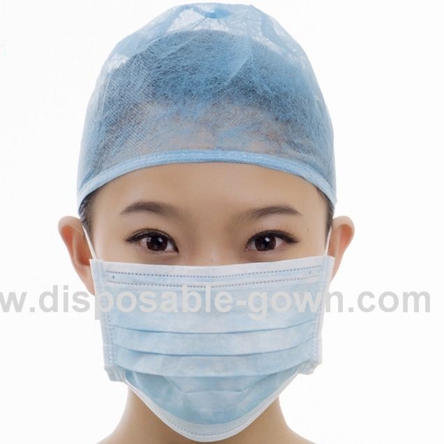 FDA Spatter Prevention Disposable Medical Face Mask With Earloop