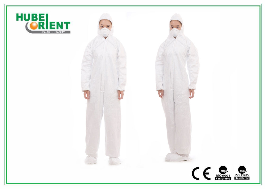Microporous Nonwoven Disposable Protective Coveralls