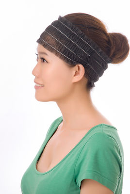 Free Size Disposable Soft Nonwoven Polypropylene Hairband With Elastic Around